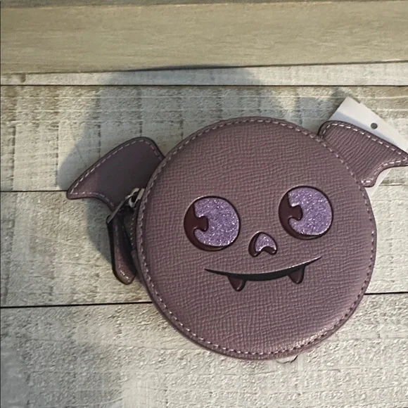 Coach bat Halloween coin purse - Picture 3 of 8